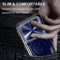 Outdoor Panzer Hülle für ZTE Blade V80 Vita Handyhülle mit Slide Kameraschutz Ringhalter Bumper in Blau