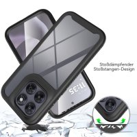 360 Grad Hülle für Motorola Moto G67 / G77- mit integriertem Displayschutz