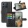 Klapphülle für Motorola Moto Edge 70 Handy Tasche Wallet Case Handyhülle Schwarz