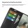 Klapphülle für Motorola Moto Edge 70 Handy Tasche Wallet Case Handyhülle Schwarz
