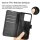 Klapphülle für Motorola Moto Edge 70 Handy Tasche Wallet Case Handyhülle Schwarz