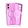 Magsafe Handyhülle für Motorola Moto G06 / G06 Power Matt Case Schutzhülle Kratzfest Magnet Hülle Pink