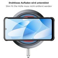 Magsafe Handyhülle für Motorola Moto G06 / G06 Power Matt Case Schutzhülle Kratzfest Magnet Hülle Schwarz