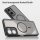 Magsafe Handyhülle für Motorola Moto G06 / G06 Power Matt Case Schutzhülle Kratzfest Magnet Hülle Schwarz