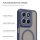 Magsafe Handyhülle für Motorola Moto G67 / G77 Matt Case Schutzhülle Kratzfest Magnet Hülle Blau