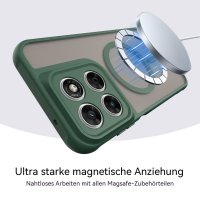 Magsafe Handyhülle für Motorola Moto G67 / G77 Matt Case Schutzhülle Kratzfest Magnet Hülle Grün
