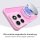 Magsafe Handyhülle für Motorola Moto G67 / G77 Matt Case Schutzhülle Kratzfest Magnet Hülle Pink