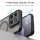 Magsafe Handyhülle für Motorola Moto G67 / G77 Matt Case Schutzhülle Kratzfest Magnet Hülle Schwarz