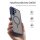 Handyhülle Magnet Case Schutzhülle Kratzfest für Samsung Galaxy A27 Blau