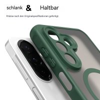 Handyhülle Magnet Case Schutzhülle Kratzfest für Samsung Galaxy A27 Grün