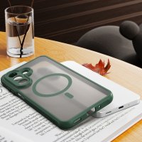 Handyhülle Magnet Case Schutzhülle Kratzfest für Samsung Galaxy A27 Grün