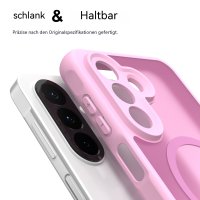 Handyhülle Magnet Case Schutzhülle Kratzfest für Samsung Galaxy A27 Pink