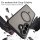 Handyhülle Magnet Case Schutzhülle Kratzfest für Samsung Galaxy A27 Schwarz