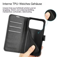 Wallet Case für Honor 600 Schwarz