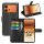Wallet Case für Honor 600 Schwarz