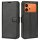 Wallet Case für Honor 600 Schwarz