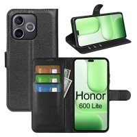 Wallet Case für Honor 600 Lite Schwarz