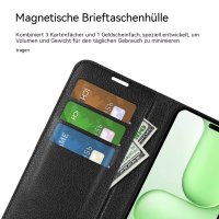 Wallet Case für Honor 600 Lite Schwarz