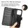 Wallet Case für Honor 600 Lite Schwarz