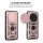 Outdoor Panzer Hülle für Honor Magic 8 Pro Handyhülle Slide Kameraschutz Ringhalter Rosegold