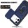 Outdoor Panzer Hülle für Honor 600 / 600 Pro Handyhülle mit Slide Kameraschutz Ringhalter Blau