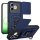 Outdoor Panzer Hülle für Honor 600 Lite Handyhülle mit Slide Kameraschutz Ringhalter Blau