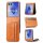Hülle für Samsung Galaxy Z Flip 8 - Handyhülle Schutzhülle Flip Case Etui Braun