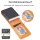 Hülle für Samsung Galaxy Z Flip 8 - Handyhülle Schutzhülle Flip Case Etui Braun