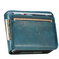 Hülle für Samsung Galaxy Z Flip 8 - Handyhülle Schutzhülle Flip Case Etui Petrol