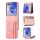 Hülle für Samsung Galaxy Z Flip 8 - Handyhülle Schutzhülle Flip Case Etui Rosa