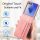 Hülle für Samsung Galaxy Z Flip 8 - Handyhülle Schutzhülle Flip Case Etui Rosa