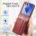 Hülle für Samsung Galaxy Z Flip 8 - Handyhülle Schutzhülle Flip Case Etui Weinrot