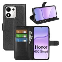 Wallet Case für Honor 600 Smart Schwarz