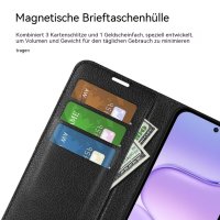 Wallet Case für Honor 600 Smart Schwarz