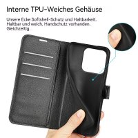 Wallet Case für Honor 600 Smart Schwarz