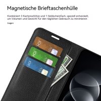 Wallet Case Klapphülle für Xiaomi Redmi Note 17 Pro 5G Schwarz