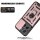 Outdoor Panzer Hülle für Motorola Moto G87 Kameraschutz Ring Case Stoßfest Rosegold