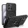 Outdoor Panzer Hülle für Motorola Moto G87 Kameraschutz Ring Case Stoßfest Schwarz