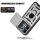 Outdoor Hülle für Motorola Edge 70 Max Kameraschutz Ring Case Stoßfest Silber