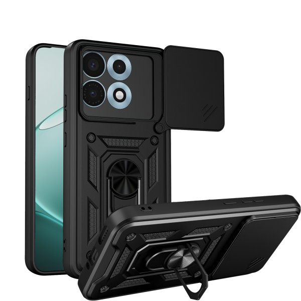 Outdoor Hülle für Motorola Edge 70 Max Kameraschutz Ring Case Stoßfest Schwarz
