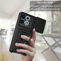 Outdoor Hülle für Motorola Edge 70 Max Kameraschutz Ring Case Stoßfest Schwarz