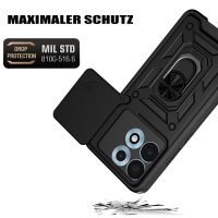 Outdoor Hülle für Motorola Edge 70 Max Kameraschutz Ring Case Stoßfest Schwarz