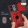 Outdoor Hülle für Motorola Edge 70 Max Kameraschutz Ring Case Stoßfest Rot