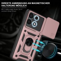 Outdoor Hülle für Motorola Edge 70 Max Kameraschutz Ring Case Stoßfest Rosegold