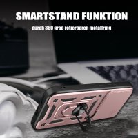 Outdoor Hülle für Motorola Edge 70 Max Kameraschutz Ring Case Stoßfest Rosegold