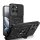 Outdoor Hülle für Motorola Edge 70 Fusion Kameraschutz Ring Case Schwarz