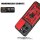 Outdoor Hülle für Motorola Edge 70 Fusion Kameraschutz Ring Case Stoßfest Rot