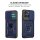 Outdoor Hülle für Motorola Edge 70 Fusion Kameraschutz Ring Case Stoßfest Blau