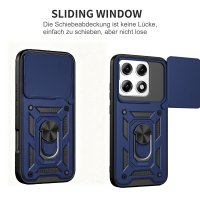 Outdoor Hülle für Motorola Edge 70 Pro Kameraschutz Ring Case Stoßfest Blau