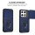 Outdoor Hülle für Motorola Edge 70 Pro Kameraschutz Ring Case Stoßfest Blau